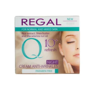 Regal Q10 Refresh Night Anti-Wrinkle Cream 50ml – Αντιρυτιδική Κρέμα Νυκτός για Αναζωογόνηση & Λείανση
