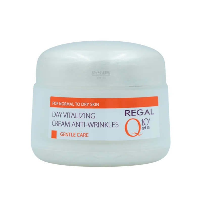 Regal Q10 Vitalizing Day Cream SPF 15 50ml – Αντιρυτιδική Κρέμα Ημέρας με Ενυδάτωση, Ενέργεια & Αντηλιακή Προστασία - Image 4