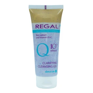 Regal Q10 Cleansing Wash Gel Rice & Vitamins Clarifying 100ml – Τζελ Καθαρισμού για Κανονικές & Μικτές Επιδερμίδες