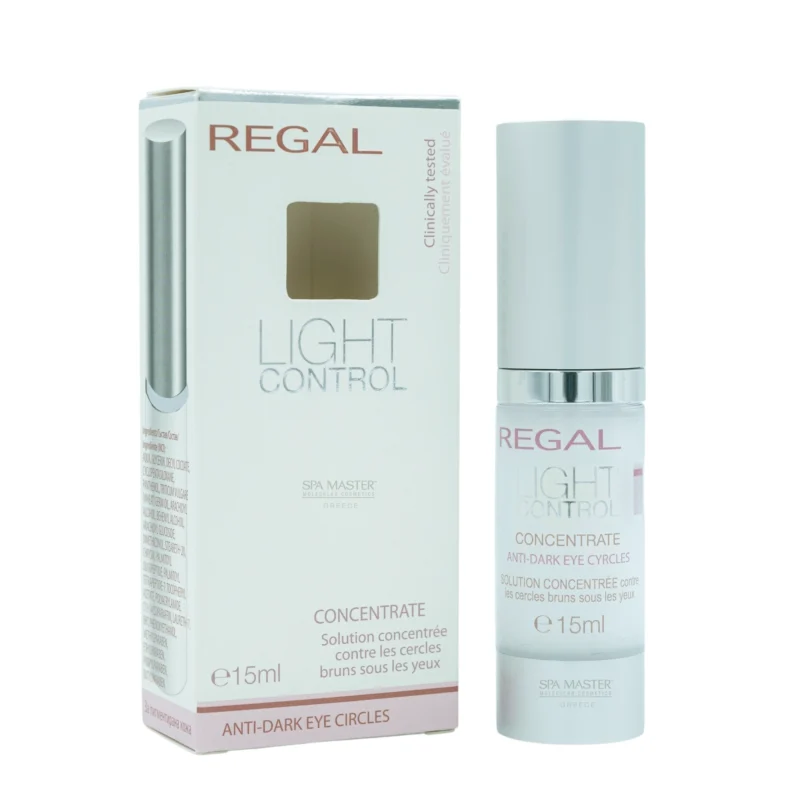 Regal Light Control Concentrate Anti-Dark Eye Circles Cream for Pigmented Skin 15ml – Εντατική Κρέμα για Μαύρους Κύκλους - Image 2