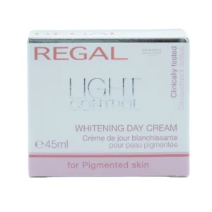 Regal Light Control Day Whitening Cream SPF 15 45 ml – Λευκαντική Κρέμα Ημέρας για Ομοιογενή & Λαμπερή Επιδερμίδα