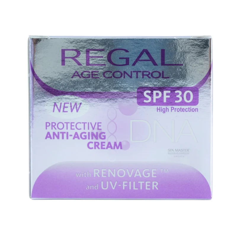 Regal AgeControl DNA Protective Anti‑Aging Cream with RENOVAGE™ & UV‑Filter 45 ml – Αντιγηραντική Κρέμα Προσώπου με RENOVAGE™, SPF 30 - Image 3