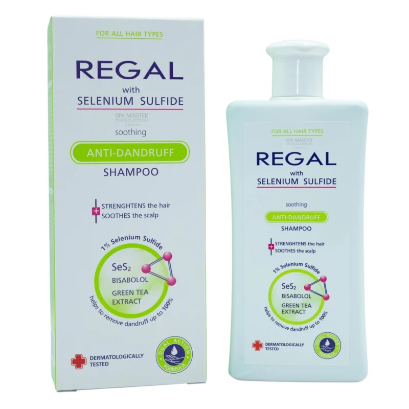 Regal Selson καταπραϋντικό σαμπουάν κατά της πιτυρίδας selenium sulfide 1% 200ml - Image 7