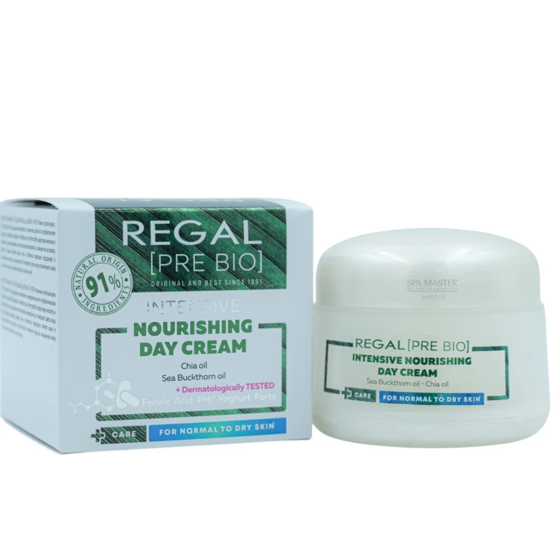 Regal Pre Bio Intensive Nourishing Day Cream 50 ml – Θρεπτική Κρέμα Ημέρας για Κανονικές έως Ξηρές Επιδερμίδες - Image 2