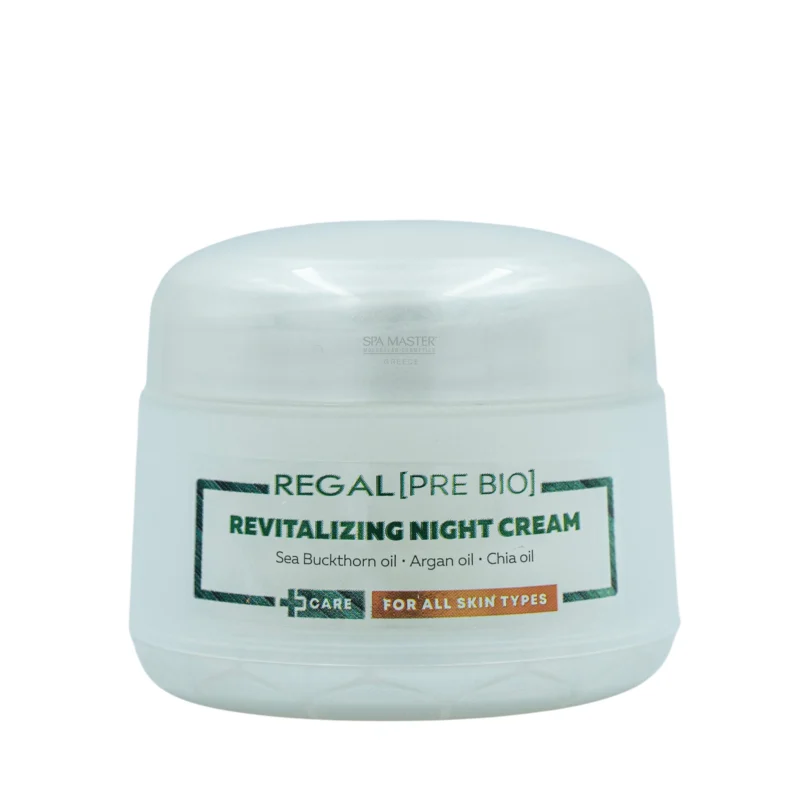 Regal Pre Bio Revitalizing Night Cream 50 ml – Νυχτερινή Αναζωογονητική Κρέμα για Όλους τους Τύπους Δέρματος - Image 3