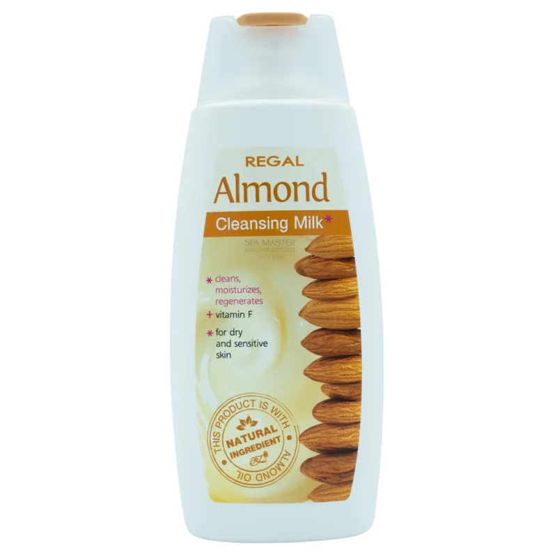 Regal ALMOND Cleansing Milk 250ml – Γαλάκτωμα Καθαρισμού Προσώπου για Ξηρές & Ευαίσθητες Επιδερμίδες