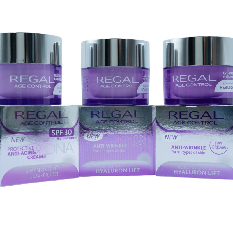Regal Age Control Anti-Wrinkle Night Cream Botulinum Effect & Hyaluron Lift 45ml – Αντιγηραντική Κρέμα Νύχτας για Σύσφιξη & Λείανση Ρυτίδων - Image 8