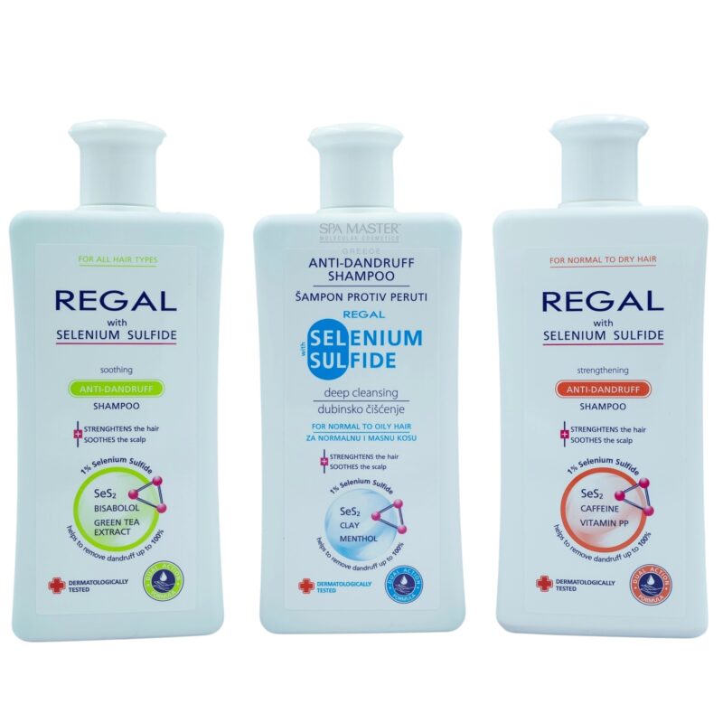 Regal Selson καταπραϋντικό σαμπουάν κατά της πιτυρίδας selenium sulfide 1% 200ml - Image 4