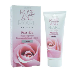 Vip's Prestige Rose & Pearl Repairing Face Mask 75ml – Μάσκα Αναδόμησης & Ενυδάτωσης με Βουλγάρικο Ρόδο και Μαργαριτάρι