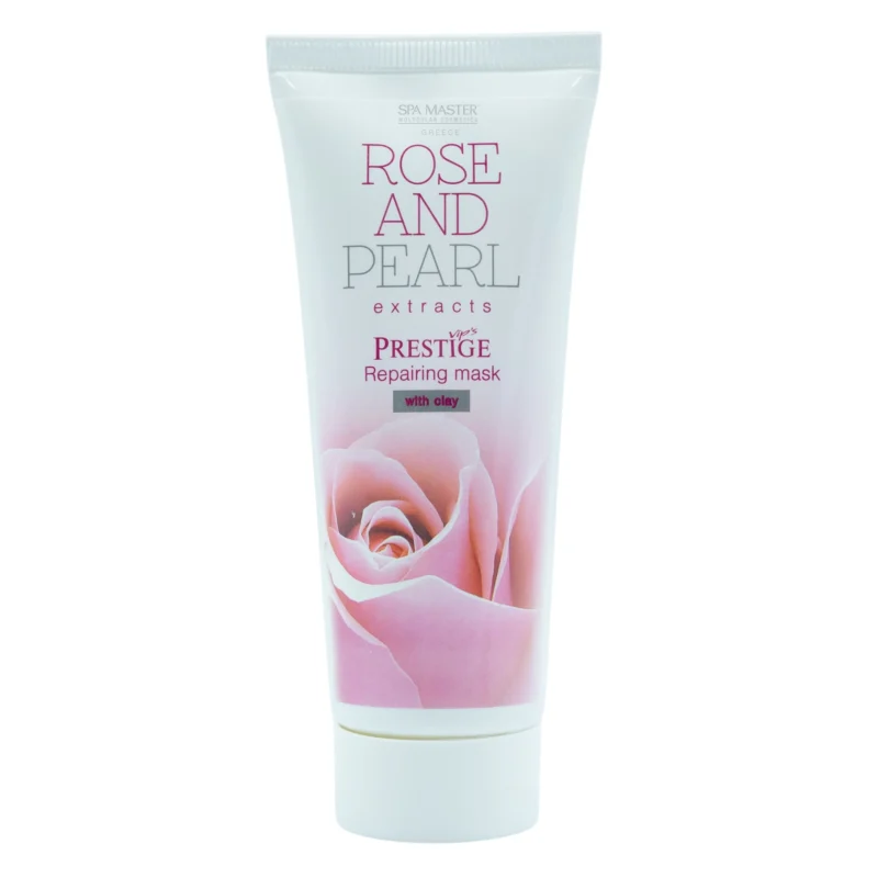 Vip's Prestige Rose & Pearl Repairing Face Mask 75ml – Μάσκα Αναδόμησης & Ενυδάτωσης με Βουλγάρικο Ρόδο και Μαργαριτάρι - Image 4