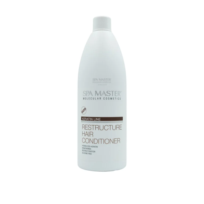 Spa Master Restructure Conditioner Keratin Line 970ml – Μαλακτική Κρέμα Αναδόμησης Χωρίς Θειικά Άλατα με Κερατίνη