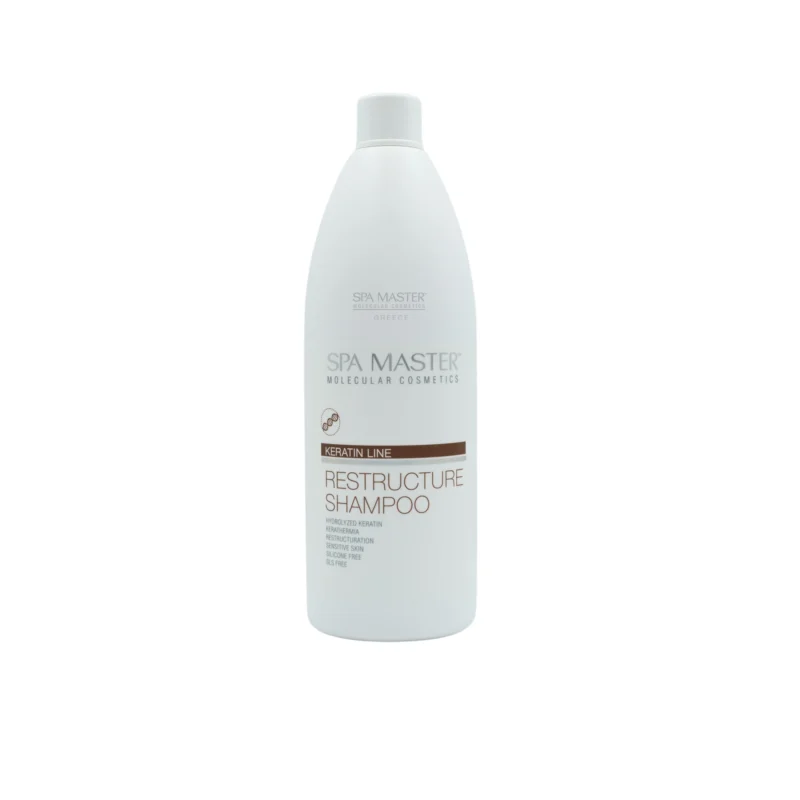 Spa Master Restructure Shampoo 970ml – Σαμπουάν Αναδόμησης με Κερατίνη Χωρίς Θειικά Άλατα