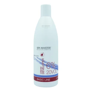 Spa Master Professional Cream Developer 20VOL – 6% 930ml – Οξειδωτική Κρέμα για Βαφή & Ξάνοιγμα έως 2 Τόνους