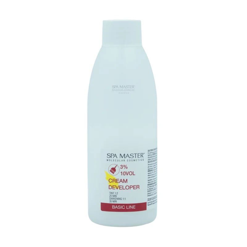 Spa Master Professional Oxycream 10VOL – 3% 100ml – Οξειδωτική Κρέμα για Βαφή Ίδιου Τόνου & Κάλυψη Λευκών