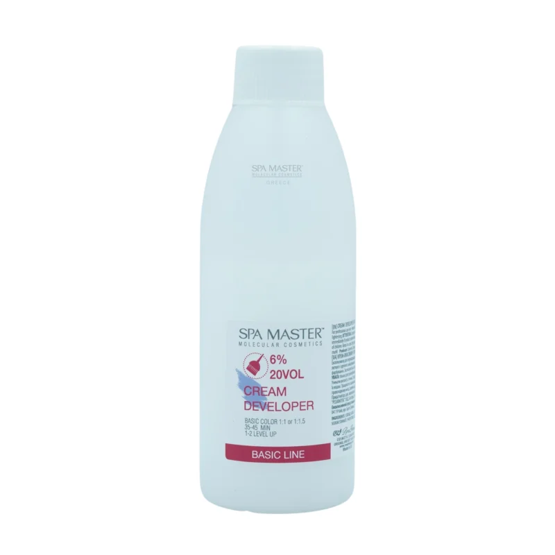 Spa Master Professional Oxycream 20VOL – 6% 100ml – Οξειδωτική Κρέμα για Κάλυψη Λευκών και Ξάνοιγμα έως 2 Τόνους
