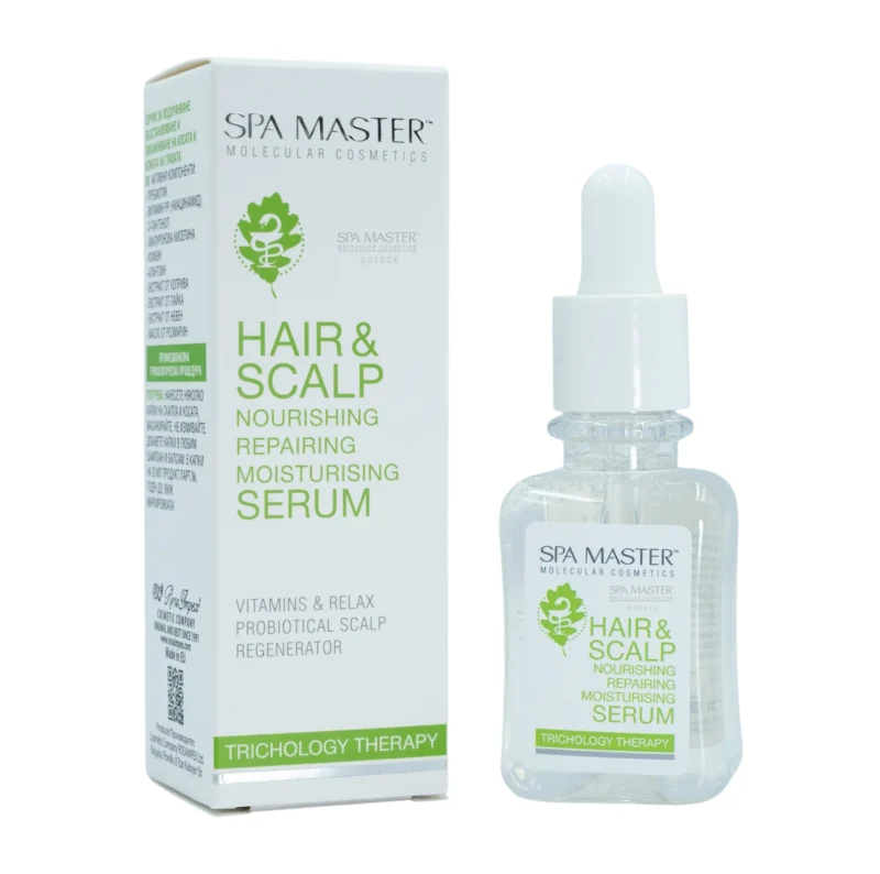 SPA MASTER Hair & Scalp Nourishing, Repairing & Moisturising Serum 45ml – Ορός εντατικής θρέψης, επανόρθωσης & ενυδάτωσης για μαλλιά και τριχωτό