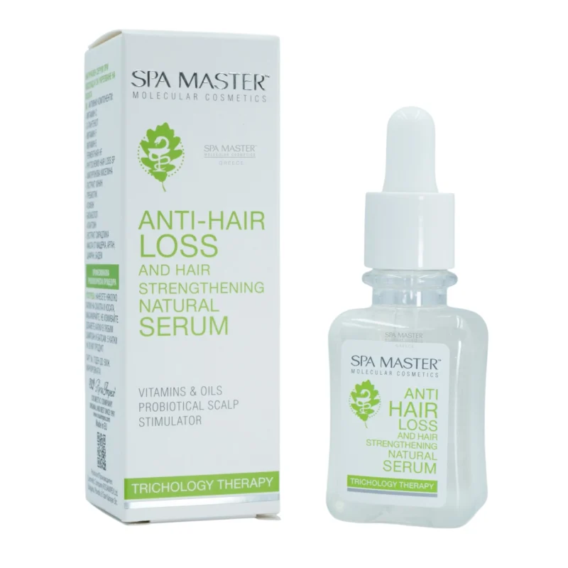 SPA MASTER Anti-Hair Loss & Strengthening Natural Serum 45ml – Φυσικός ορός κατά της τριχόπτωσης & ενδυνάμωσης μαλλιών