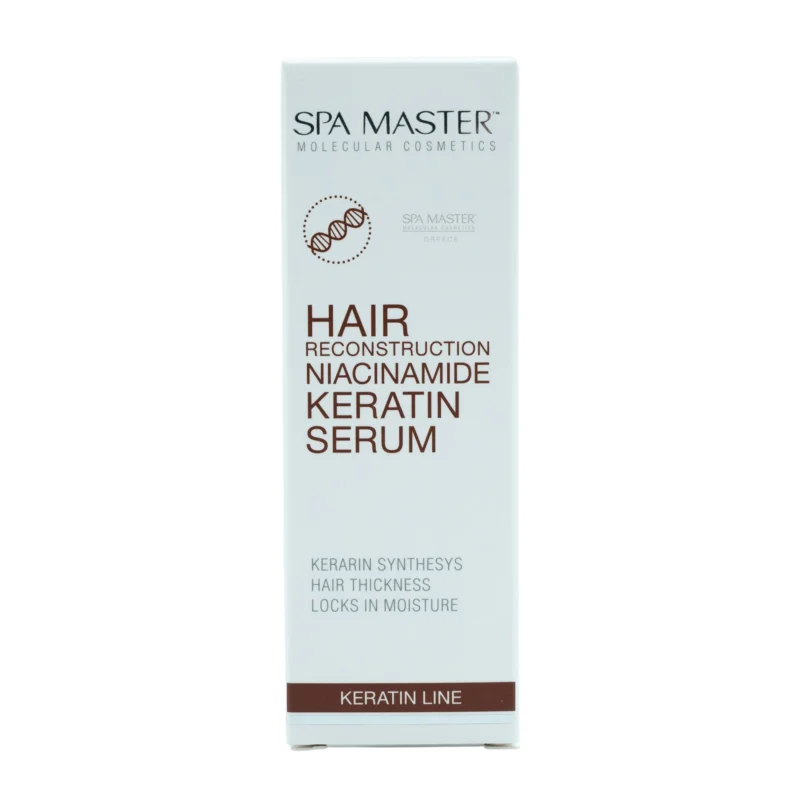 SPA MASTER Hair Reconstruction Niacinamide Keratin Serum 45ml – Ορός αναδόμησης με κερατίνη & νιασιναμίδη για ενίσχυση και πυκνότητα - Image 3