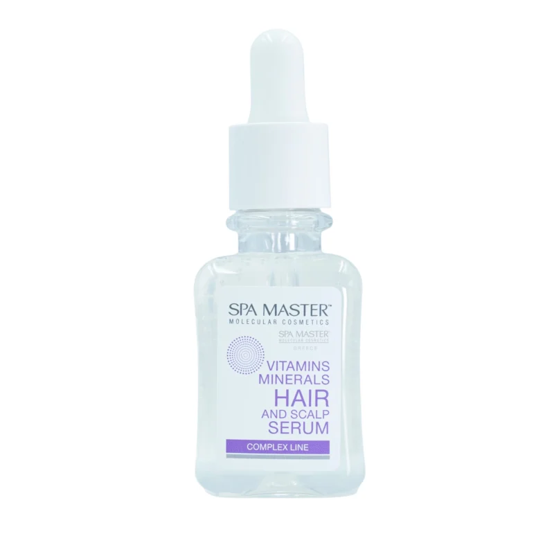 SPA MASTER Vitamins & Minerals Hair and Scalp Serum 45ml – Ενισχυτικός ορός βιταμινών & μετάλλων για ανάπτυξη, θρέψη και λάμψη - Image 4