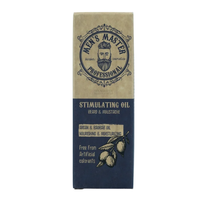 MEN'S MASTER Stimulating Oil – Ενδυναμωτικό Λάδι για Γένια & Μουστάκι - Image 3