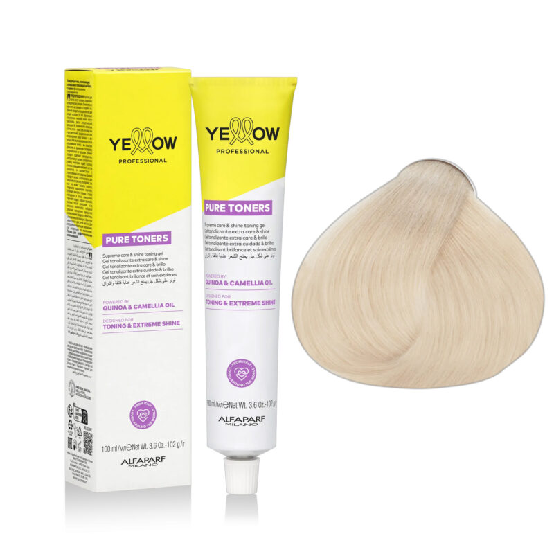 Yellow Professional Pure Toners 100 ml - Ρεφλέ Τόνερ Τζέλ Χωρίς Αμμωνία - Image 5