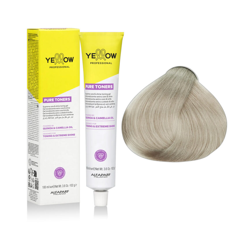 Yellow Professional Pure Toners 100 ml - Ρεφλέ Τόνερ Τζέλ Χωρίς Αμμωνία - Image 4