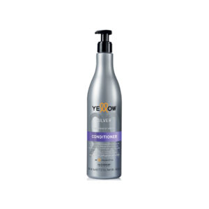 Alfaparf Yellow Silver Conditioner 500ml – Μαλακτική Κρέμα Εξουδετέρωσης Κίτρινων Τόνων & Ενυδάτωσης για Ξανθά & Γκρίζα Μαλλιά